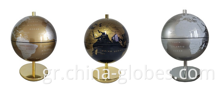 tumbler designed desktop globe 